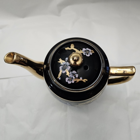 Gibsons, antique, hand-painted Teapot - Picture 6 of 11